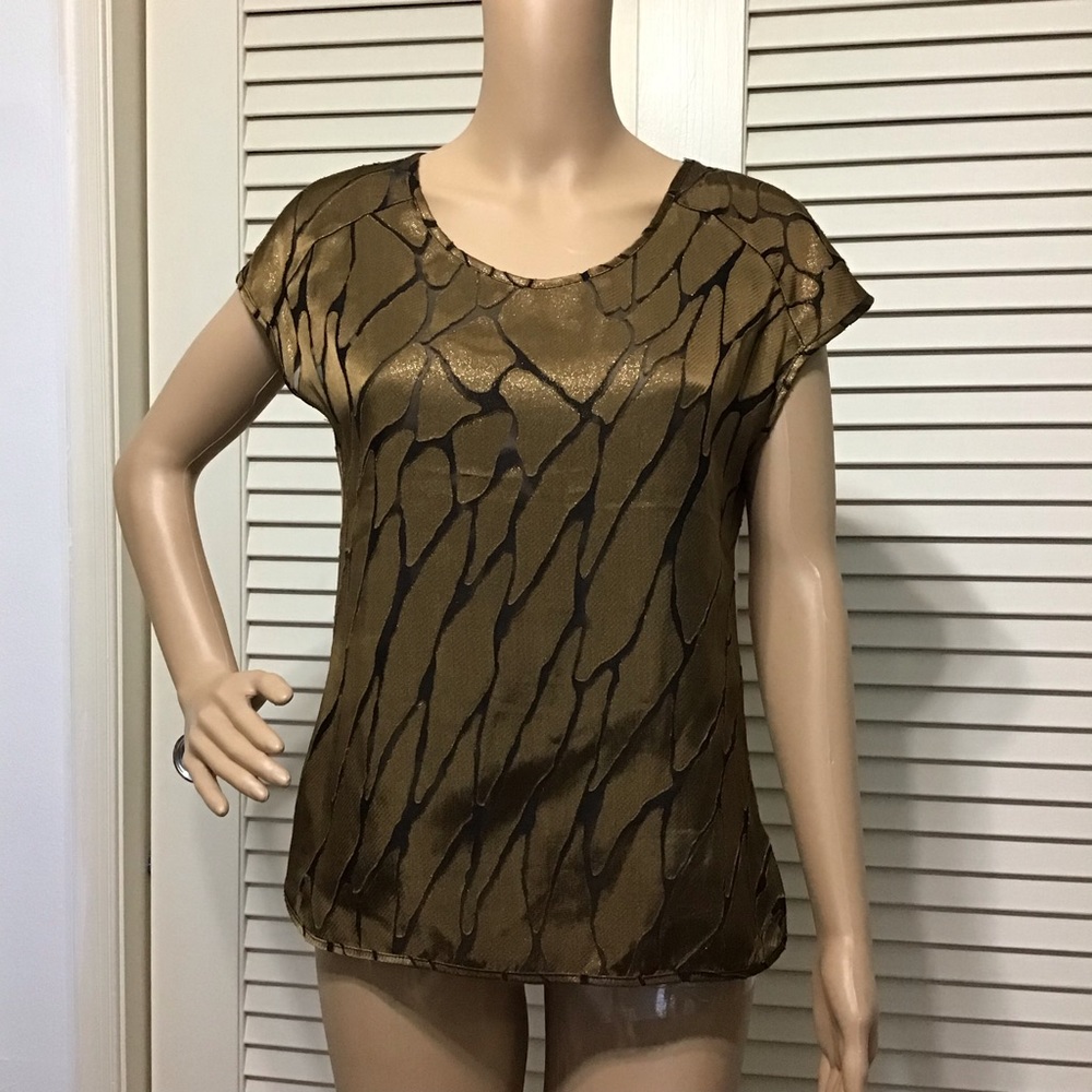 The Limited Top Blouse Scoop Neck